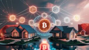 Blockchain technology creates a secure, transparent network for property transactions, ensuring trust and efficiency in real estate deals.
