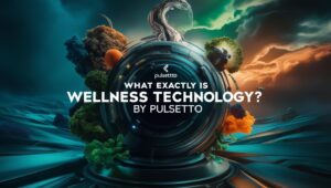 Wellness Technology byPulsetto device designed for gentle vagus nerve stimulation to promote relaxation and focus.