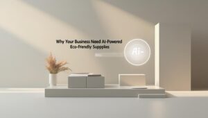 Why Your Business Needs AI-Powered Eco-Friendly Office Supplies